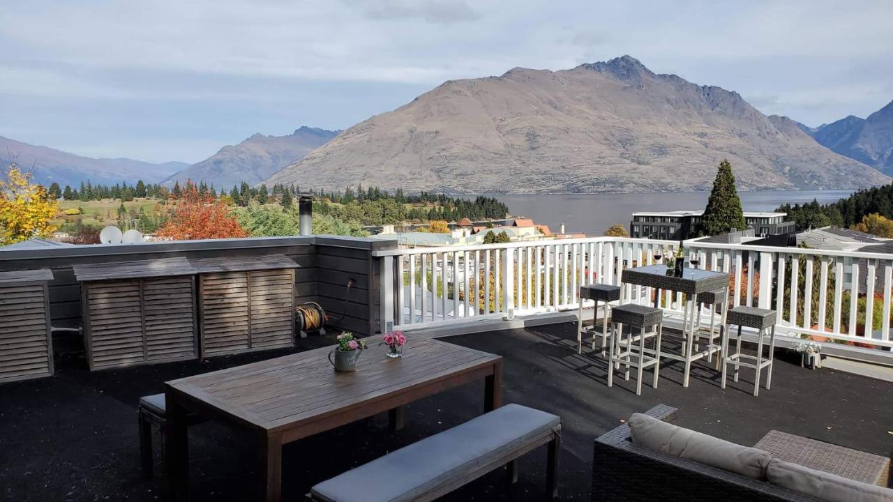 Central Lakeview Apartment With Amazing Rooftop 镇上湖景三室套房 Queenstown Buitenkant foto