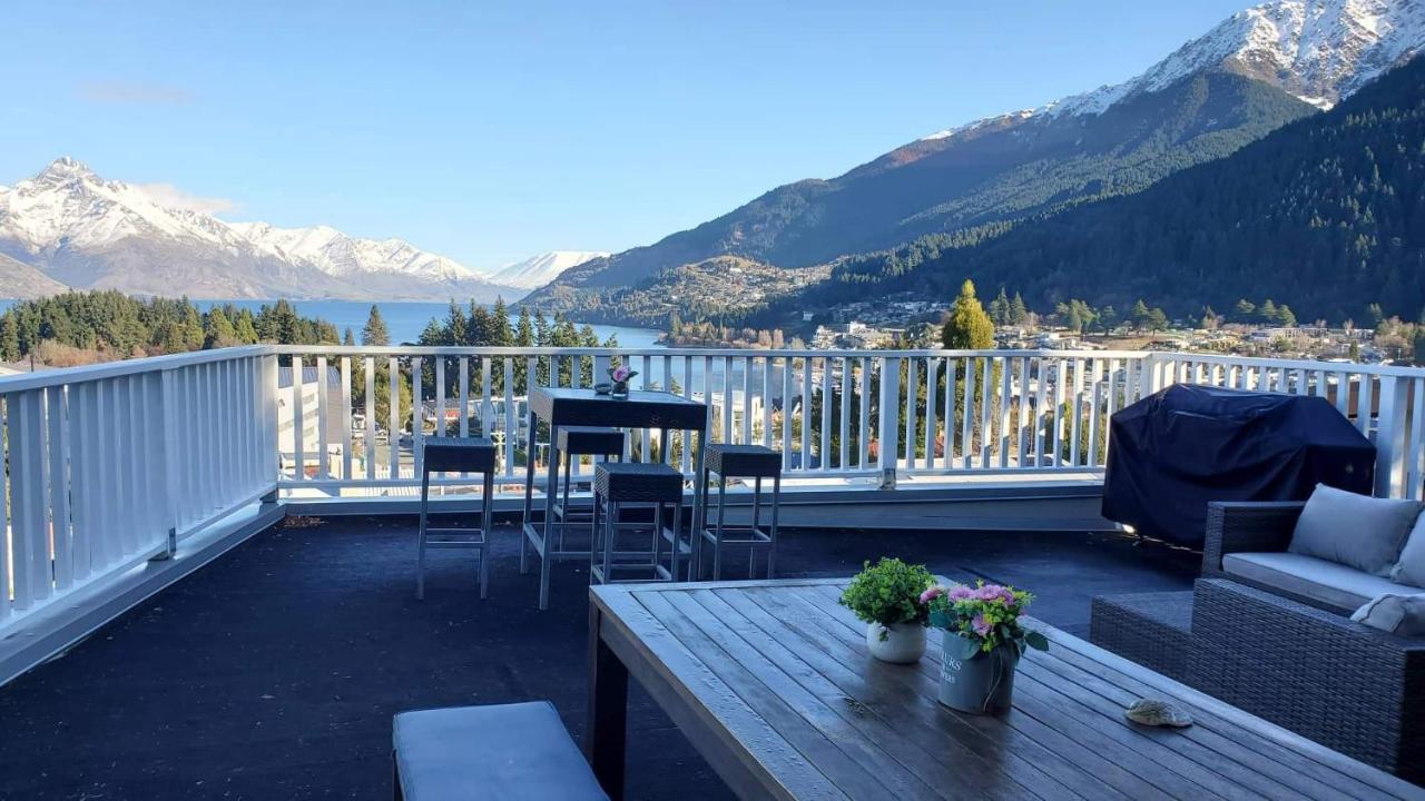 Central Lakeview Apartment With Amazing Rooftop 镇上湖景三室套房 Queenstown Buitenkant foto